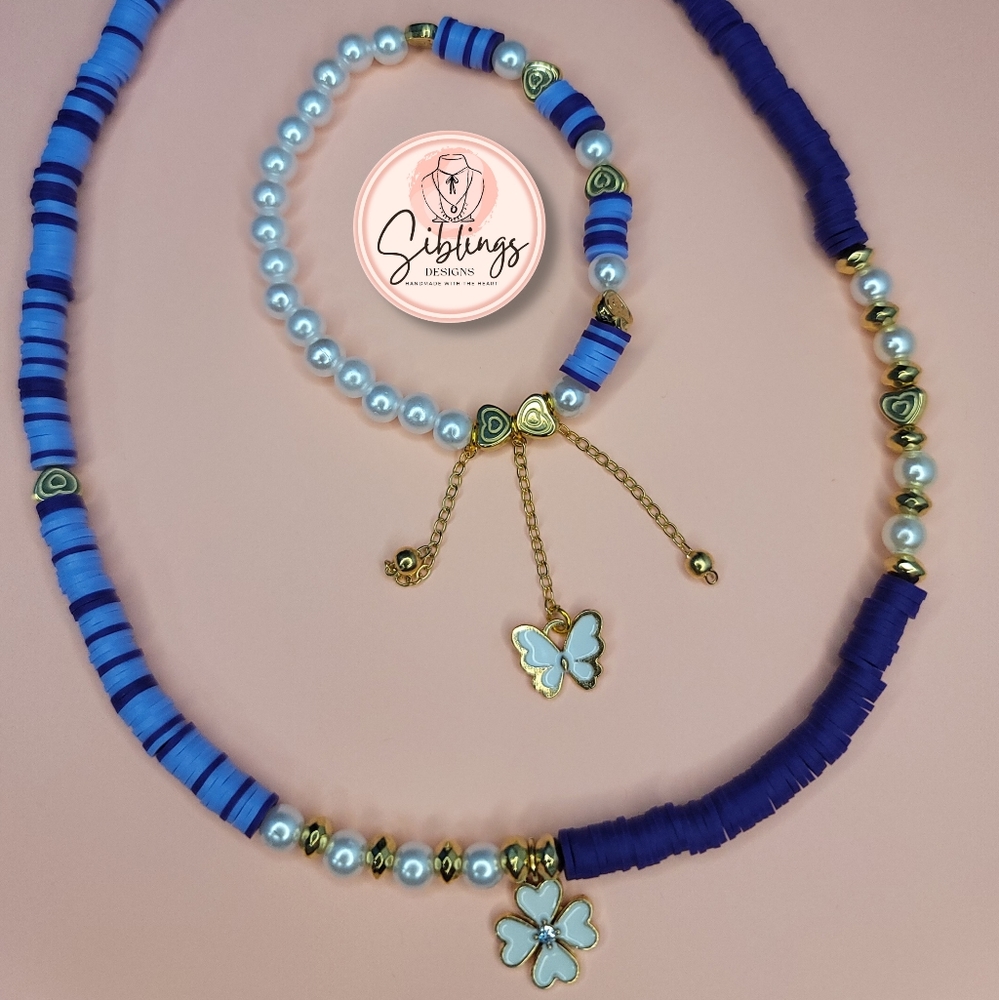 Exclusive 16" Necklace with Bracelet - Picture 4 of 10